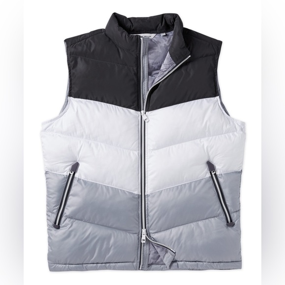 PETER MILLAR Crown Apres Ski Reflective Full Zip Insulated Vest - Picture 7 of 7